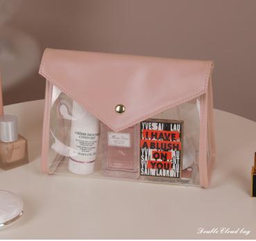 Großhandel B2B Handtasche Tragbare Aufbewahrungs Kosmetiktasche transparent